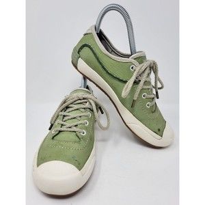 Patagonia Womens Size 5.5 Dawn Green Leather Casual Sneaker Shoes